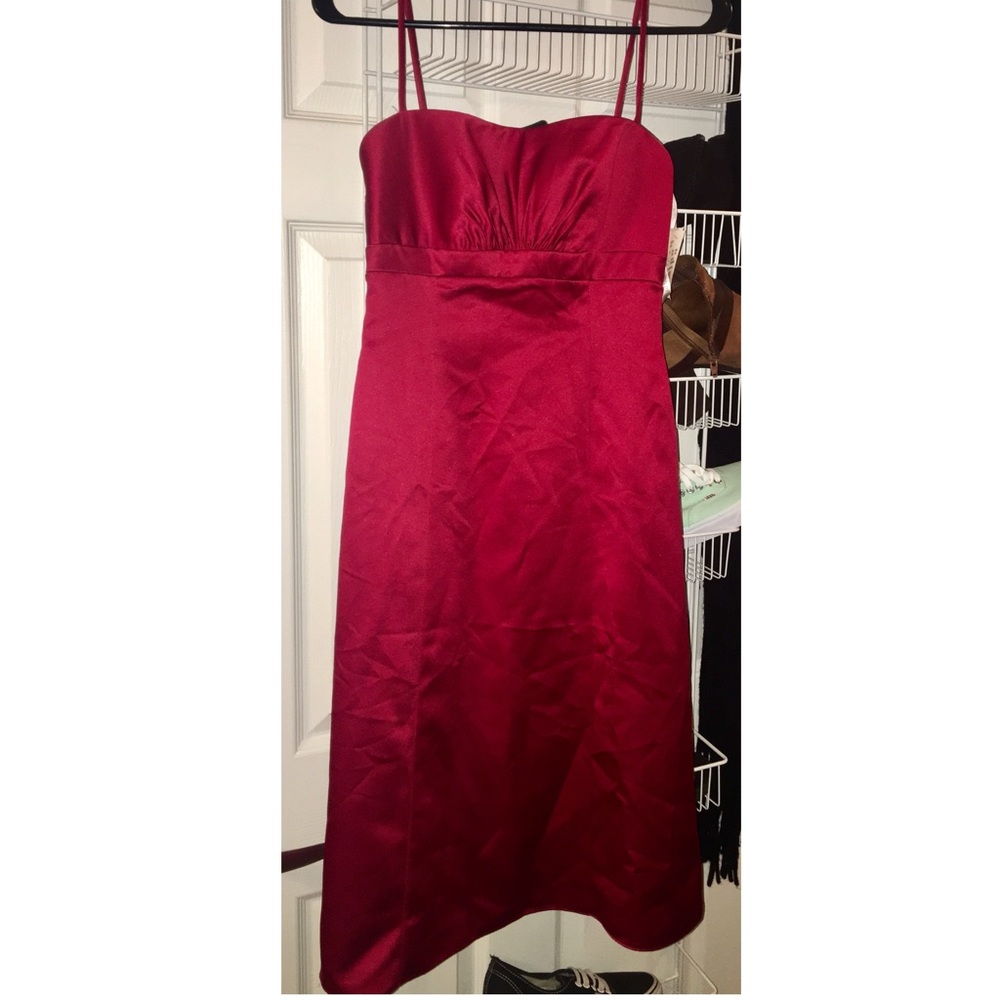 NWT - David’s Bridal Red Cocktail Dress